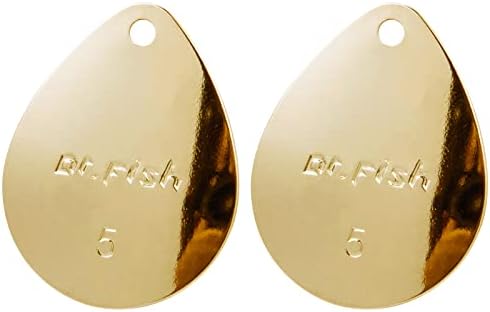 Д -р Фиш 30/60 парчиња риболов Спинер Блејд Колорадо Врба комплет злато сребрена лажица лесен спин спинер мамка правејќи DIY делови