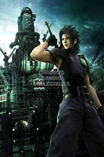 PrimePoster - Final Fantasy VII Crise Core Zack Fair Fair сјајно завршување направено во САД - YFVII036)