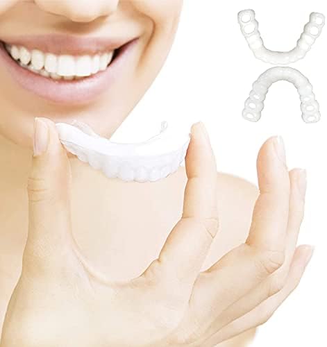 Привремени лажни заби за заби за исчезнати заби заби за белење на алтернативна домашна насмевка за неколку минути