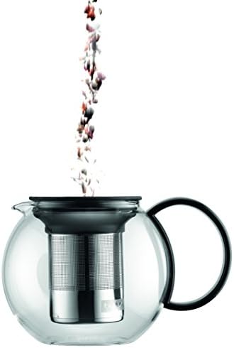 Bodum 1812-01 Производител на чај Асам - црна/транспарентна