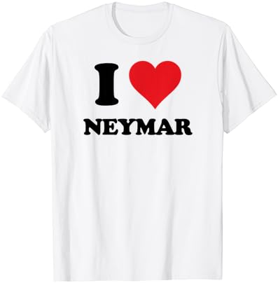 Јас го сакам првото име на Нејмар, сакам маица за персонализирани работи