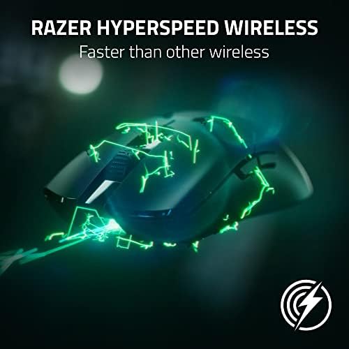 Razer Viper V2 Pro Хиперспеед Безжичен Гејмерски Глушец: 59g Ултра Лесни-Оптички Прекинувачи Gen-3-30K Оптички Сензор-На-Глувче DPI Контроли