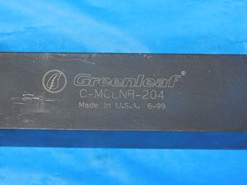 Greenleaf C-MCLNR-204 држач за алатки за вртење на струг 1 1/4 квадратен Шанк 6 OAL-JP0977RDTT