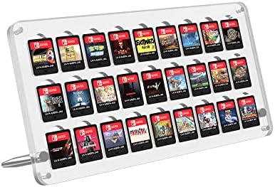 Етекиики десктоп игри со картички за колекција на картички 27 слотови игра картичка за игри за играта за картички Nintendo Switch Card/Switch