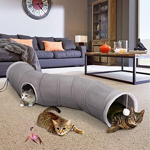 Сопственички Тунел За Мачки Во Форма На Буквата У и Тунел За Мачки Во Форма На С
