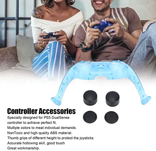 Брза палец за палецот за контролорот PS5, Добра сила Добра трајност Додатоци за контролор на финост за игра за PS5 DualSense