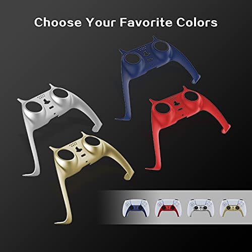 Бежој PS5 Контролер Faceplates, Diy Замена Школка Декорација Додатоци, Кориснички Контролер Школка За Playstation 5 DualSense Контролер, 2 Пакет,