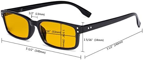 Класична правоаголна рамка на очите на очите на пролетта за читање на часови за читање на очила за овошје за затемнети леќи за очила