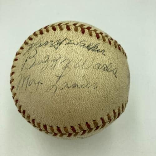 1943 Сент Луис Кардиналс Потпиша Национална Лига Бејзбол Пса Днк Коа-Автограм Бејзбол