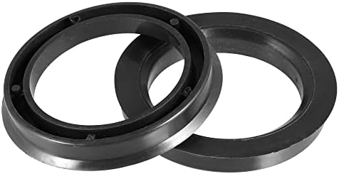 X Autohaux 2pcs Пластика 73,1 mm до 66,1 mm центар за центрични прстени тркала за боречки центар