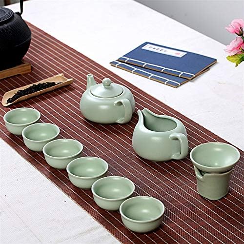 Вести N/A Ru Quik чај чај сет 10 пакувања за подароци камен лажичка целиот костум за чај од чај од тенџере
