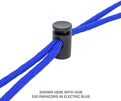 Sgt Knots единечен барел пролетен кабел за заклучување на кабелот за стопи за 1/8 кабел, Паракорд