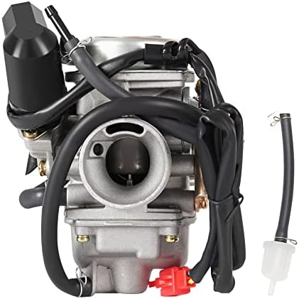 PD24J карбуратор 24мм јаглерод за GY6 125CC 150CC 4-мозочни мотори Електрични задачи за моторцикли со моторцикли со моторцикли Mopeds