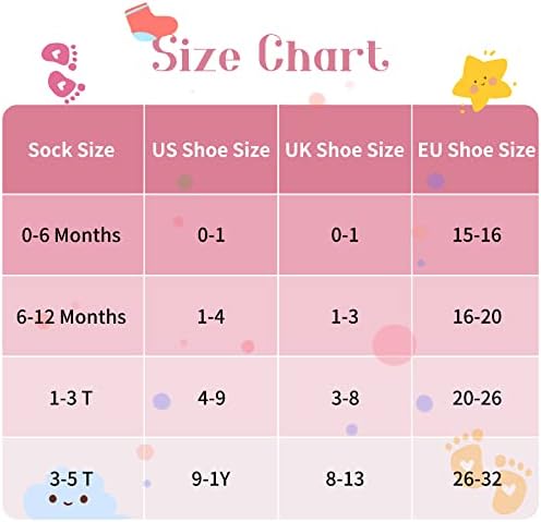 12 пара бебешки чорапи за глуждот со не лизгање стапала за новороденчиња новороденчиња деца деца девојчиња