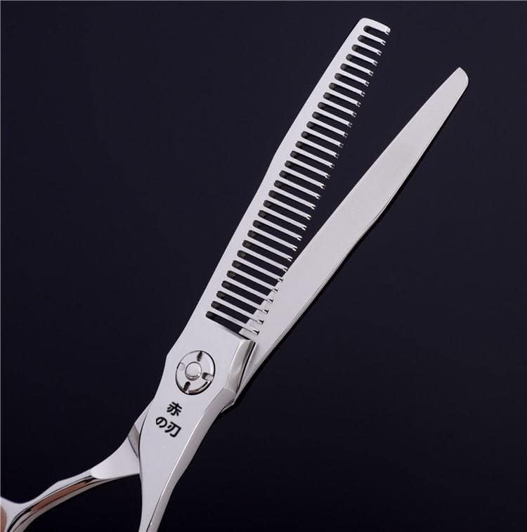 Ножици За сечење коса, 6 Инчен Професионалец Јапонија ВГ10 челични Ножици За Коса сечење Бербер Фризура Ножици За Разредување фризерски ножици