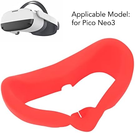 Силиконски VR Капак За Лице За Pico Neo3, Перење Speatproof Vr Предниот Заштитник За Лице, Додатоци За Игри