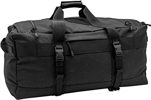 Експедиција за полициска опрема во ЛА, носете ја торбата со големина на патници со ленти за ранец, црна боја
