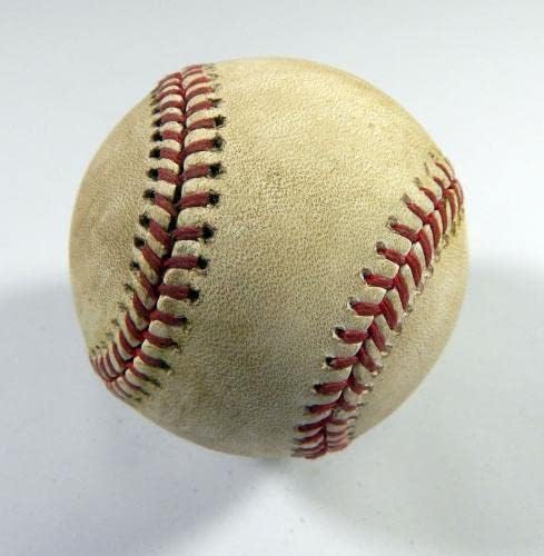 2020 Сент Луис кардинали Пирати игра користена бејзбол флаерти oseозе Осуна сингл 9 - игра на МЛБ користени бејзбол