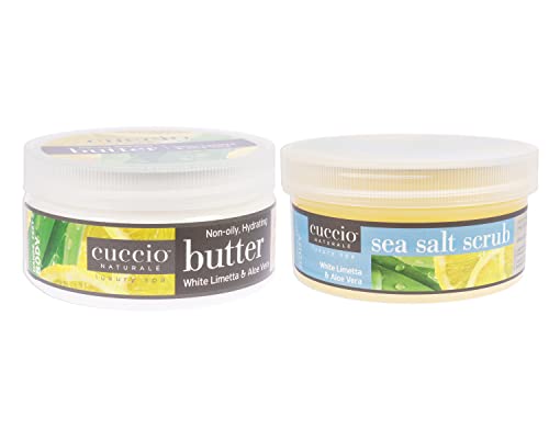 Cuccio Naturale Spa Essential Kit - Нанесено со есенцијални масла што брзо се раствораат - остава кожата да се чувствува меко и полиран