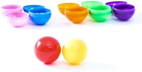 Homoyoyo 100pcs обоени пинг -понг топки најголемиот дел, 3,2 см пластична табела тениска топка за понг игри, уметност и занает, декорација на