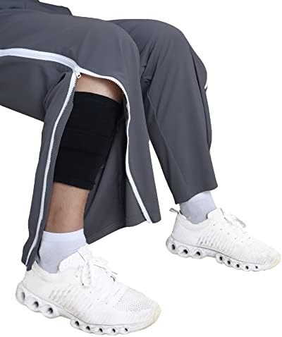 Солзи панталони за мажите странични патенти џемпери патенти за панталони за закрепнување на панталони за обнова на операции