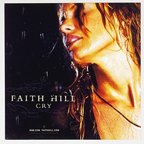 Faith Hill Poster Flat 2002 Cry Album Промоција 12 x 12