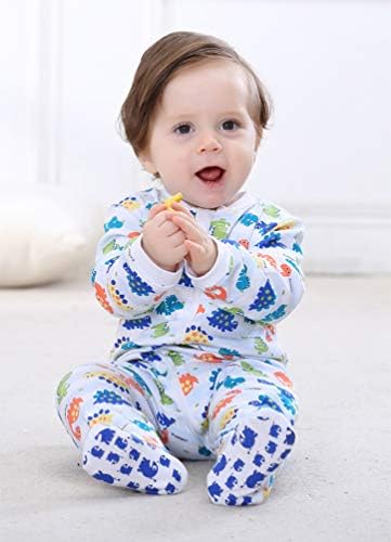 Marquebaby Baby Baby Boys Footie Getter - Zip Front памук бебе ромери играч
