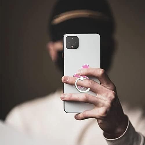 Палци нагоре Флексибилен држач за прстен за мобилни телефони за рака 360 ° Ротација метал Прекрасен хандел телефон зафат Преносен десктоп стои