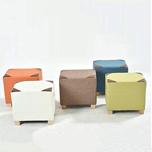 Htllt практичен столче подножје Премиум квалитетен pouf удобно едноставен модерно столче цврсто дрво чевли клупа софа клупа за ткаенини, носат
