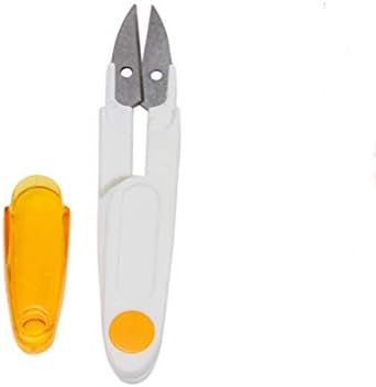 Ножици за вкрстено бод со пакет 1 пакет, нож за плетење во домаќинство од не'рѓосувачки челик, може да се користи за риболов линија, волна