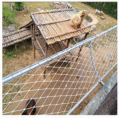 Детска Заштитна Мрежа, Надворешна Балконска Мрежа За Заштита На Детска Заштитна Ограда, Балконска Скалила Анти-Есенска Мрежа Против мачки, Бела