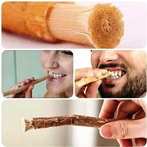 Природна традиционална погрешна пилула за џвакање, четка за заби за побели заби