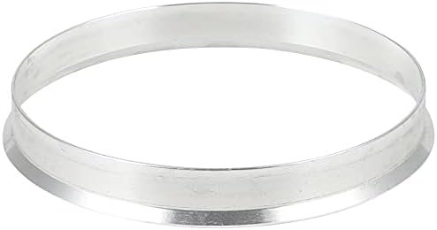 Центрични прстени на тркалото Скиту 74,1мм до 72,6мм сребрени алуминиумски хубрики 74.1 ОД 72,6 ИД - 4 парчиња