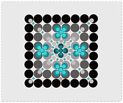 Азиеда 2 x 'dot шема' микрофибер леќи/чаши за чистење на чаши