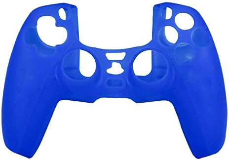 PS5 Контролер кожата, силиконски капак за хикфлај за Sony PlayStation5 Контролер Заштита на кожата за заштита на кожата на лакови Видео