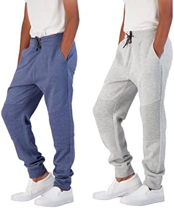Тони Хоук Момци со 2-пакувања џогерки со џогер со џебови со патенти Повлечете панталони за деца