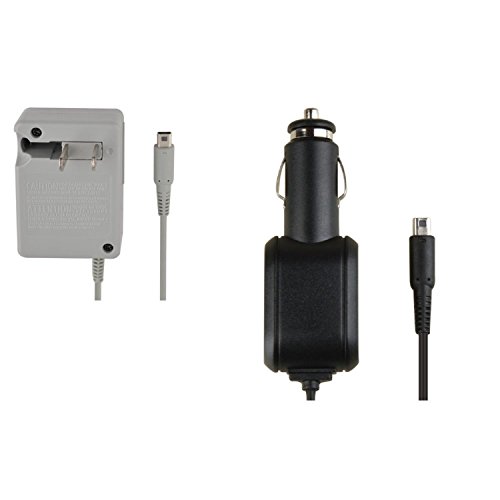 Адаптер за полнач за напојување на автомобили Theo & Cleo AC+DC W/Замена на кабелот за конзолата Nintendo 2DS 3DS