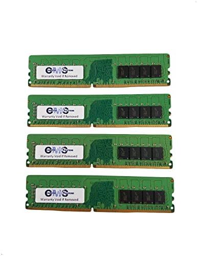 CMS 128 GB DDR4 21300 2666MHz Non ECC DIMM меморија RAM меморија компатибилен со Mass Matherboard B360M Gaming Plus, B450 Gaming Plus,
