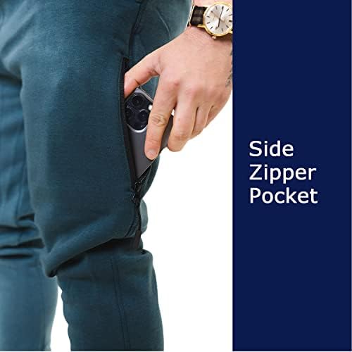 Q -Активно машко руно затегнати џогер - удобни и стилски џемпери за секојдневно носење со 3 џеб