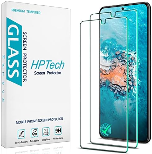 HPTech Дизајниран За Samsung Galaxy S22 Плус 5G 6,6-Инчен Заштитник На Екранот Од Калено Стакло, Поддршка За Отклучување Отпечатоци
