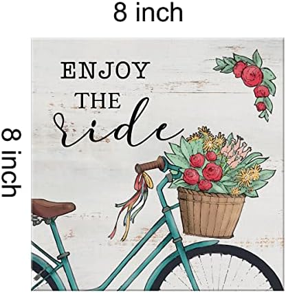 Ламеила фарма куќа Уживајте во постери за печатење во wardидови за возење на велосипеди за велосипеди, пролетен постер за печатење,