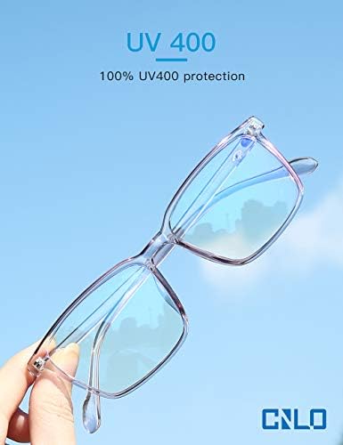CNLO Сина Светлина Блокирање Очила,Компјутерски Очила, ЗА Ув Заштита, Анти Замор, Очила Рамка Мажи / Жени