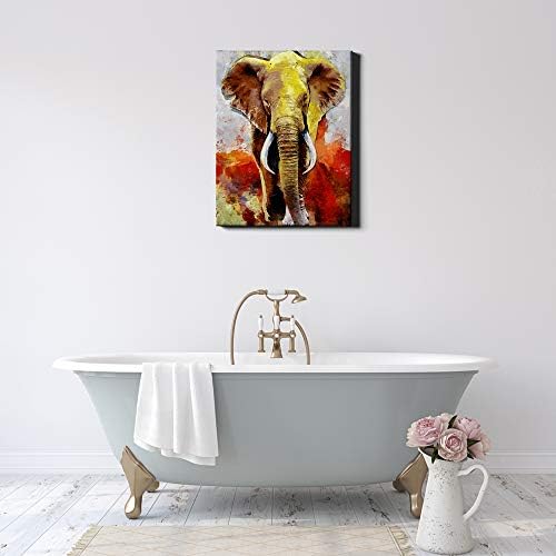 PKONE Смешно слон платно платно wallидни уметности животни уметнички дела сликарство модерни отпечатоци дома декорација за дневна соба спална