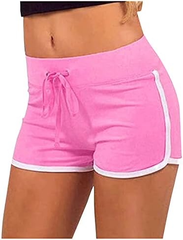 Seaintheson лето активни женски лесни активни шорцеви за активен фитнес Pantsенски панталони летна плажа лесна
