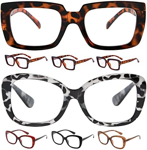 Очила Заштедете 10% На Комплет 4 Пакети Дами Очила За Читање и 4 Читачи на Пакети за Жени +0,75