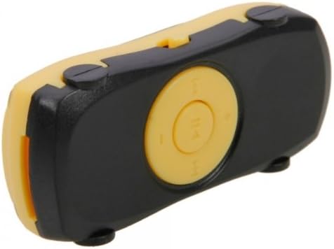 Yellowолтата спортска форма во форма TF картичка MP3 плеер со кабел за податоци за слушалки