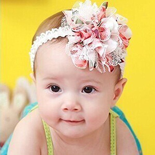 Додатоци Бебе Девојче Бебе Чипка Лента За Глава Цвет Ткаат Коса Нега На Бебиња Органски Марамчиња