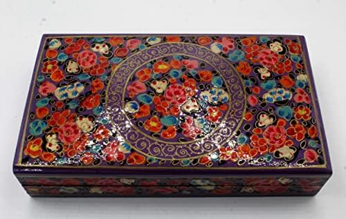 Гроздобер Кашмири Биг молив накит кутија хартија Маче -кутија долга кутија за накит