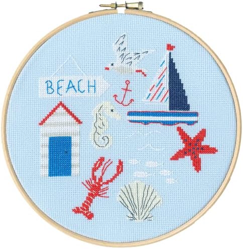 Thethy Threads Cross Cross Stitch комплет - плажа