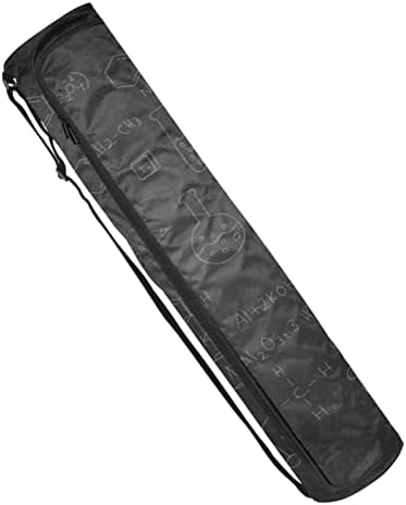 Лаијухуа Јога Мат торба, двојни патенти јога салата торба за жени и мажи - мазни патенти, големо отворање и прилагодлива лента